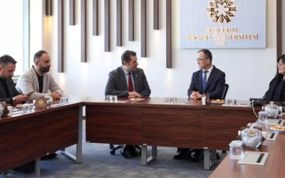 Çin Büyükelçisi ETÜ’yü Ziyaret Etti