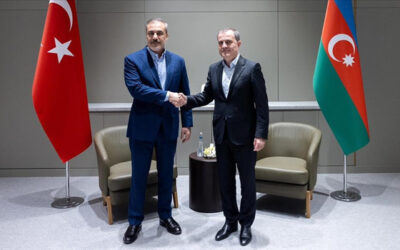 Dışlişleri Bakan Hakan Fidan, Azerbaycanlı mevkidaşı ile görüştü