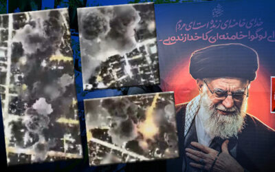 İsrail savaş uçakları Hamaney’in yeraltı askeri sığınağını böyle vurdu